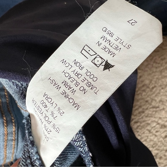 Pink blush maternity skinny jeans - Picture 6 of 7